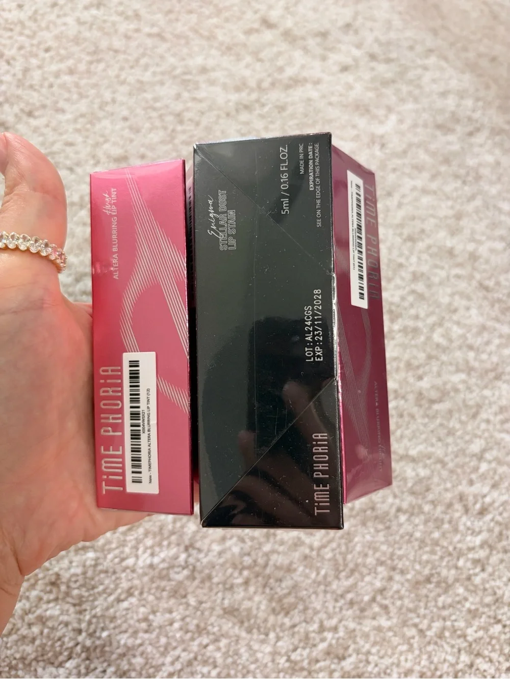 4 Timephoria Korean Lip Stains & Tints